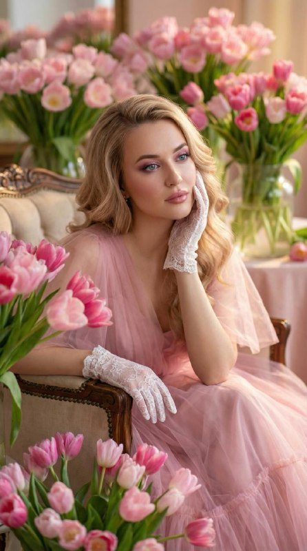 Какие нежные три промпта я для вас подготовила)Делала с помощью Нано банана про)…